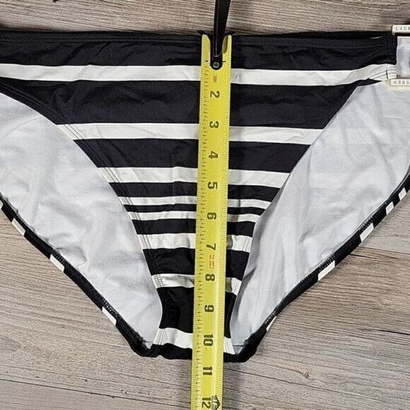 Ralph Lauren Striped Hipster Bikini Bottom Sz 16 - Picture 5 of 9